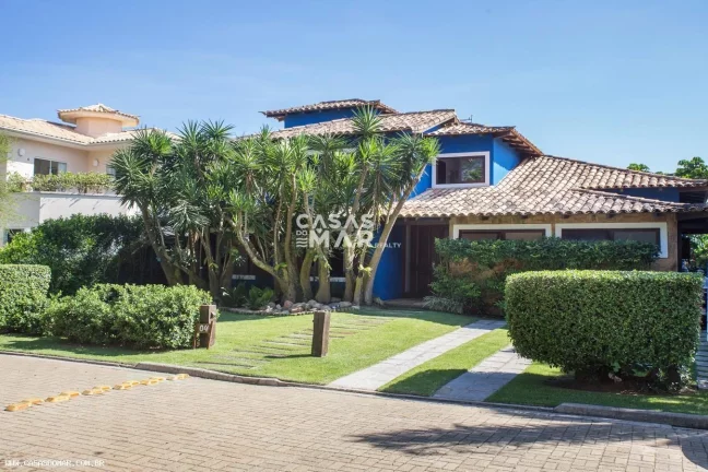 Imagem Casa de Luxo Frente Mar em Condomínio Exclusivo em Vila Luiza, Búzios-RJ - 4 Quartos, 4 Suítes, 5 Banheiros, 3 Vagas de Garagem!