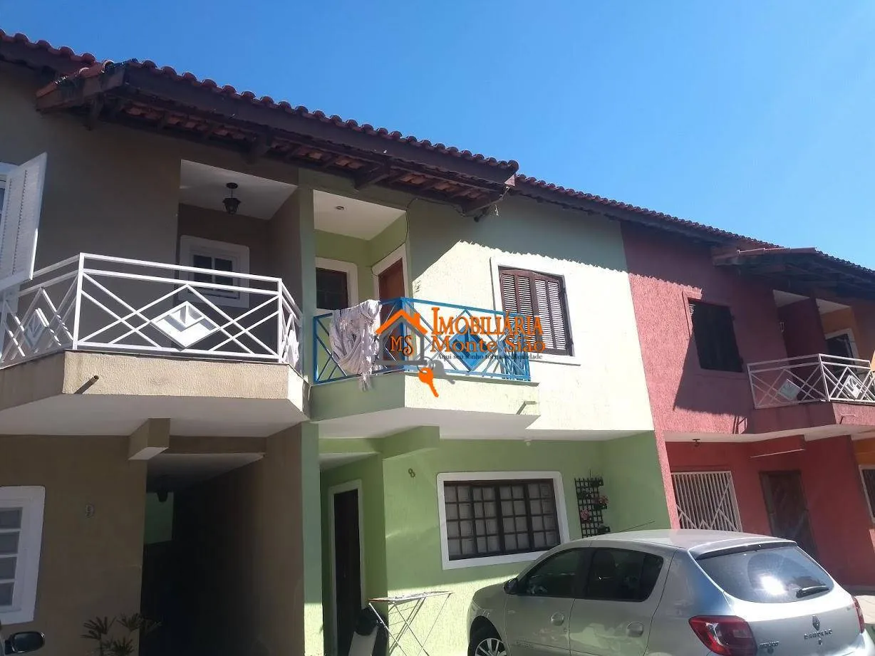 Imagem Sobrado com 3 dormitórios à venda, 110 m² por R$ 636.000,00 - Jardim do Papai - Guarulhos/SP