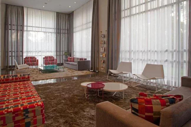 Imagem Flat disponível para venda no Quality Suites Alphaville, com 39m², 1 dormitório e 1 vaga