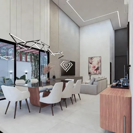 Imagem Casa 3 Suítes + Escritório, 210 m² c/ lazer na 505 Sul