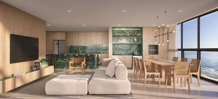 Imagem PLAZA BEACH RESIDENCE - Apartamento de Luxo 3 Suítes, 145 m² em Barra Velha Vista Mar e Lazer Completo