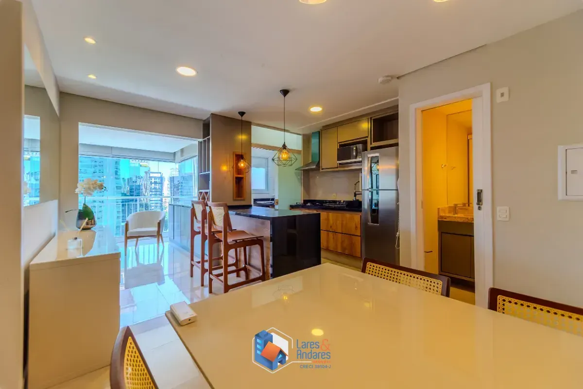 Imagem Apartamento para venda em Vila Olímpia com 1 quarto, sendo 1 suíte, 54m²