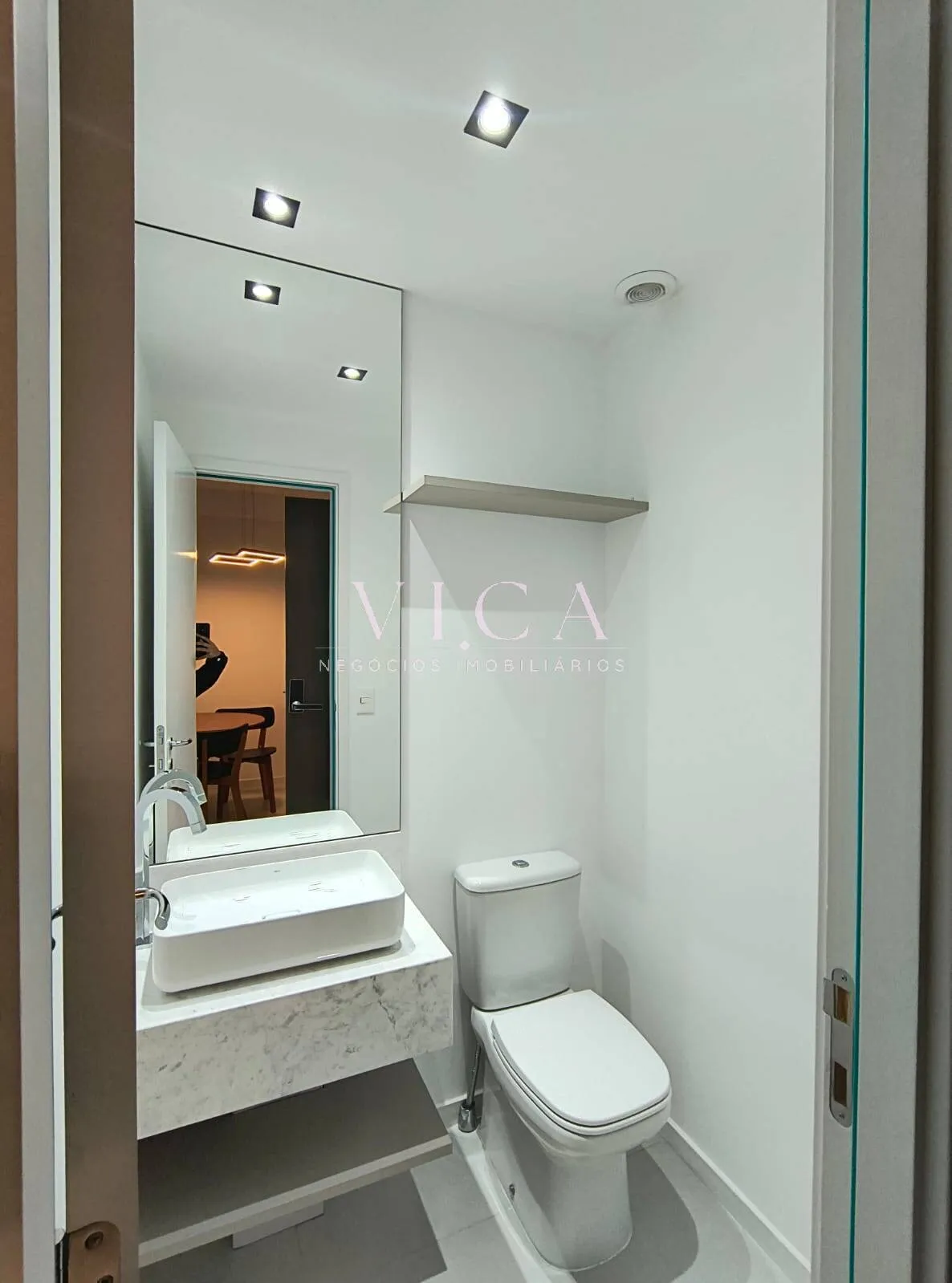 Imagem Apartamento mobiliado com 1 suíte 52m², por R$ 6.480,00/mês - Alphaville/SP