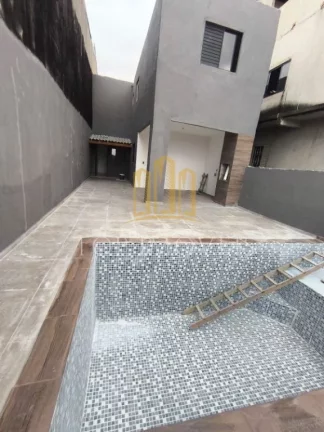 Imagem maravilhosa casa três dormitórios suíte piscina planejados no Jardim Mariana 2