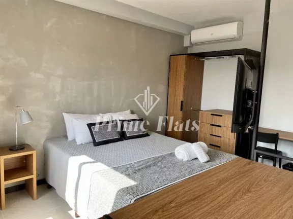 Imagem Flat disponível para venda no Klubhaus Higienópolis, com 30m², 1 dormitório e 1 vaga