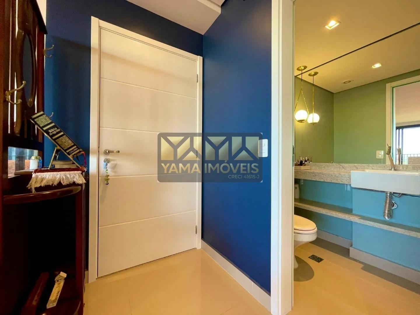 Imagem Perspective - Edifício Perspective Apto no 26 andar com uma vista incrível, pronto pra morar. Na configuração 3 suítes (1 máster com closet e Jacuzzi) 3 vagas