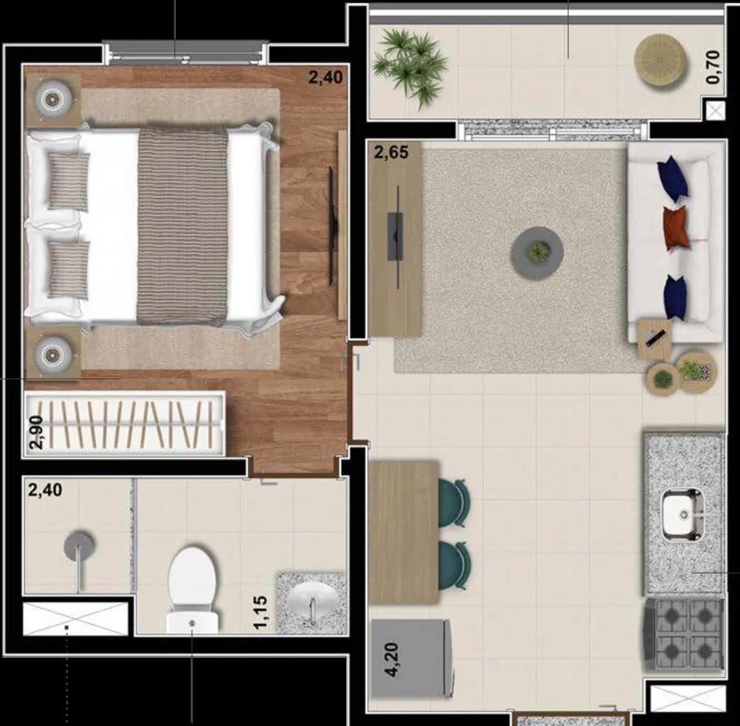 Imagem APARTAMENTO RESIDENCIAL em São Paulo - SP, Saúde