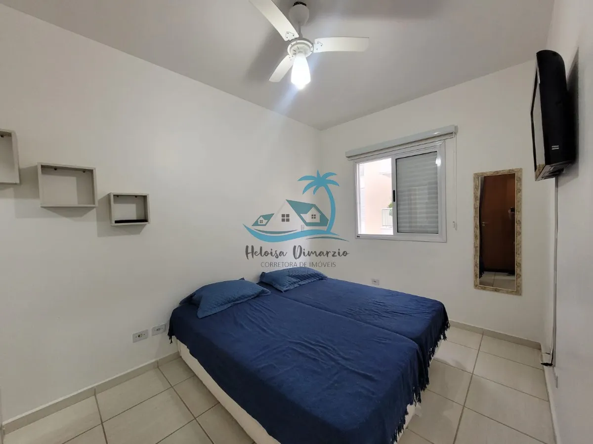Imagem Excelente apartamento com 2 dormitórios a venda no bairro mais valorizado de Ubatuba, Itaguá, a 500 metros do mar.
