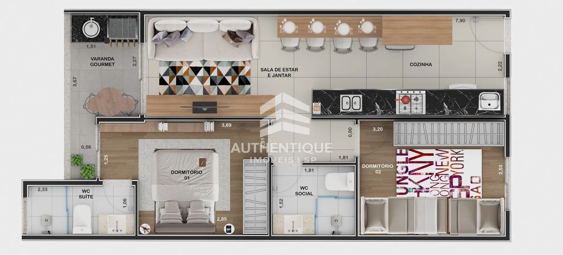 Imagem CS Atibaia - Baeta Neves - SBC - Apartamento à venda no bairro Baeta Neves - São Bernardo do Campo/SP