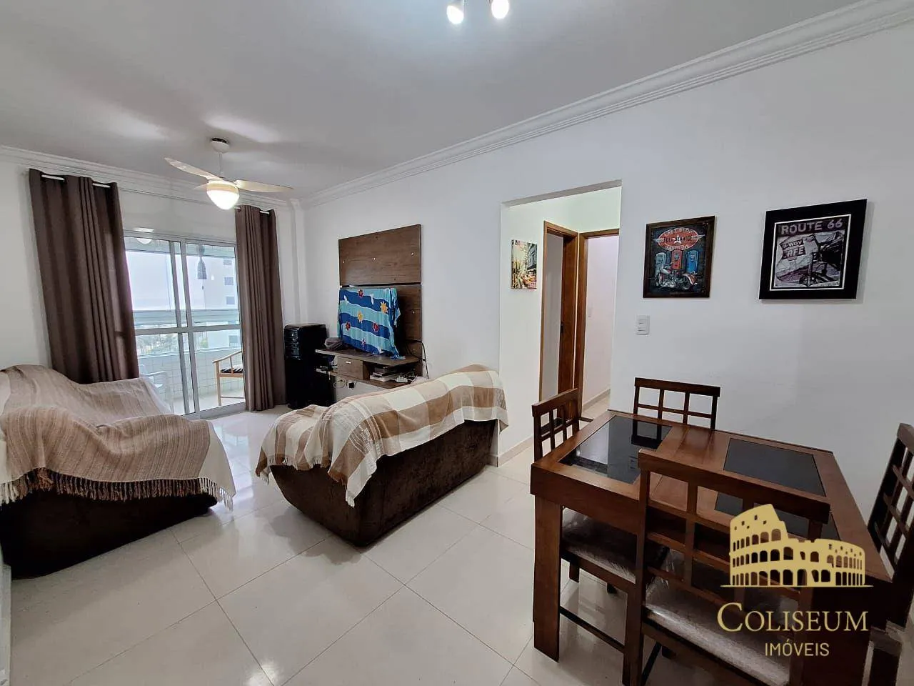 Imagem Apartamento com 2 dormitórios à venda, 81 m² por R$ 490.000,00 - Balneário Flórida - Praia Grande/SP