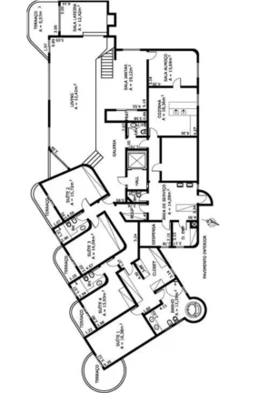 Imagem Luxuoso apartamento de 4 quartos na Vila Suzana, São Paulo-SP: 1 suíte, 3 salas, 4 banheiros, 4 vagas de garagem, 371m².
