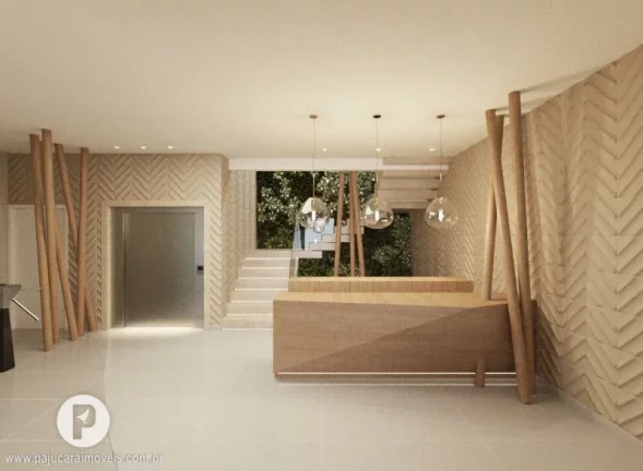 Imagem 02 quartos a 200m da praia, prox Praça do Skate