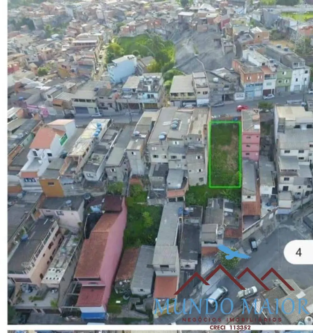 Imagem Terreno à venda no Jardim Petroni - Baeta Neves 190m2 -Com escritura! -Sbc!