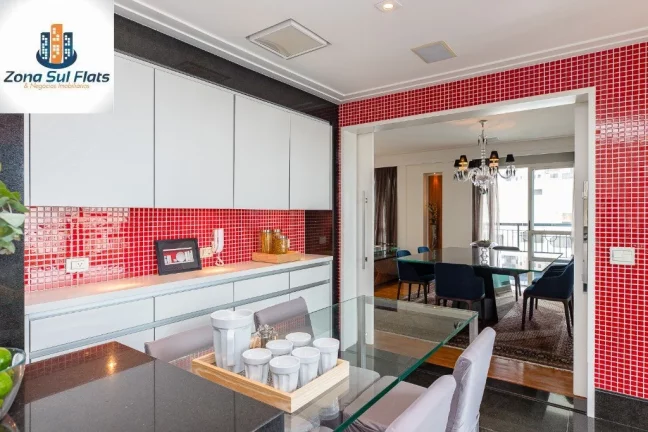 Imagem Apartamento Alto Padrão à Venda Em Moema Com 4 Suítes e 5 Vagas