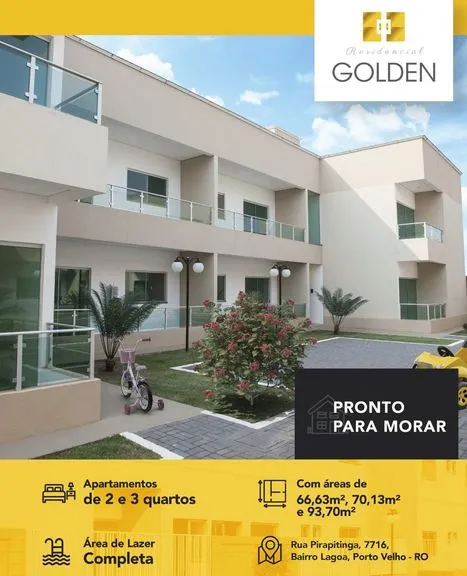 Imagem Casa de Condomínio com 3 Quartos à Venda, 93 m² em Lagoa - Porto Velho