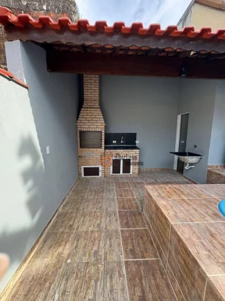 Imagem Casa com 2 dormitórios à venda, 65 m² por R$ 300.000 - Balneário Santista - Itanhaém/SP