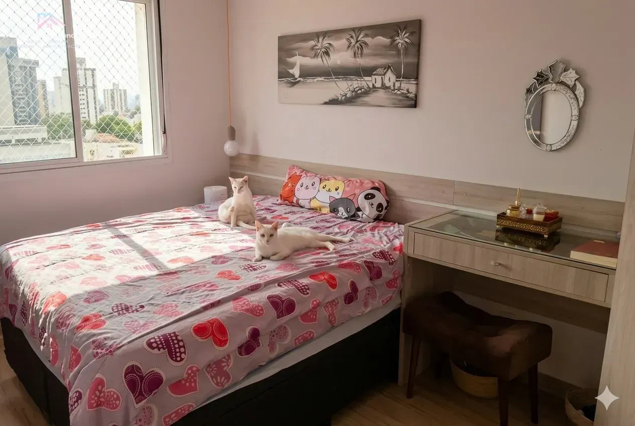 Imagem Apartamento à venda - Área útil 72 m2 com 2 dormitórios sendo 1 suíte - 1 vaga - Vittá Condomínio Cl