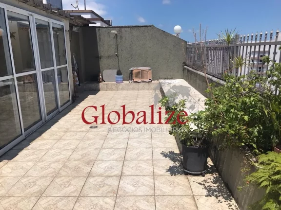 Imagem Cobertura Duplex com Churrasqueira à venda no bairro do Boqueirão em Santos por R$ 750 mil