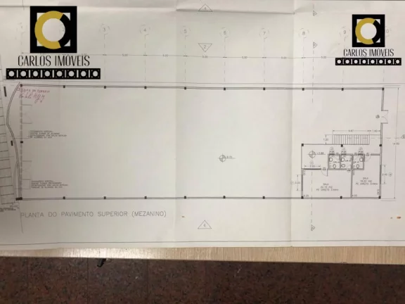 Imagem Imóvel para locação Galpão 800 M2 Centro São Vicente Vão livre Pé direto 10 metros 05 salas 0...