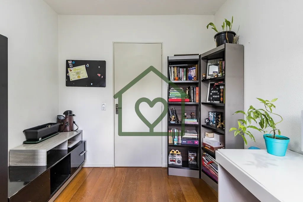 Imagem APARTAMENTO DE 58M² COM PLANTA DE 2 DORMITÓRIOS, 1 BANHEIRO, SALA, COZINHA E LAVANDERIA. 
COM 1 VA...
