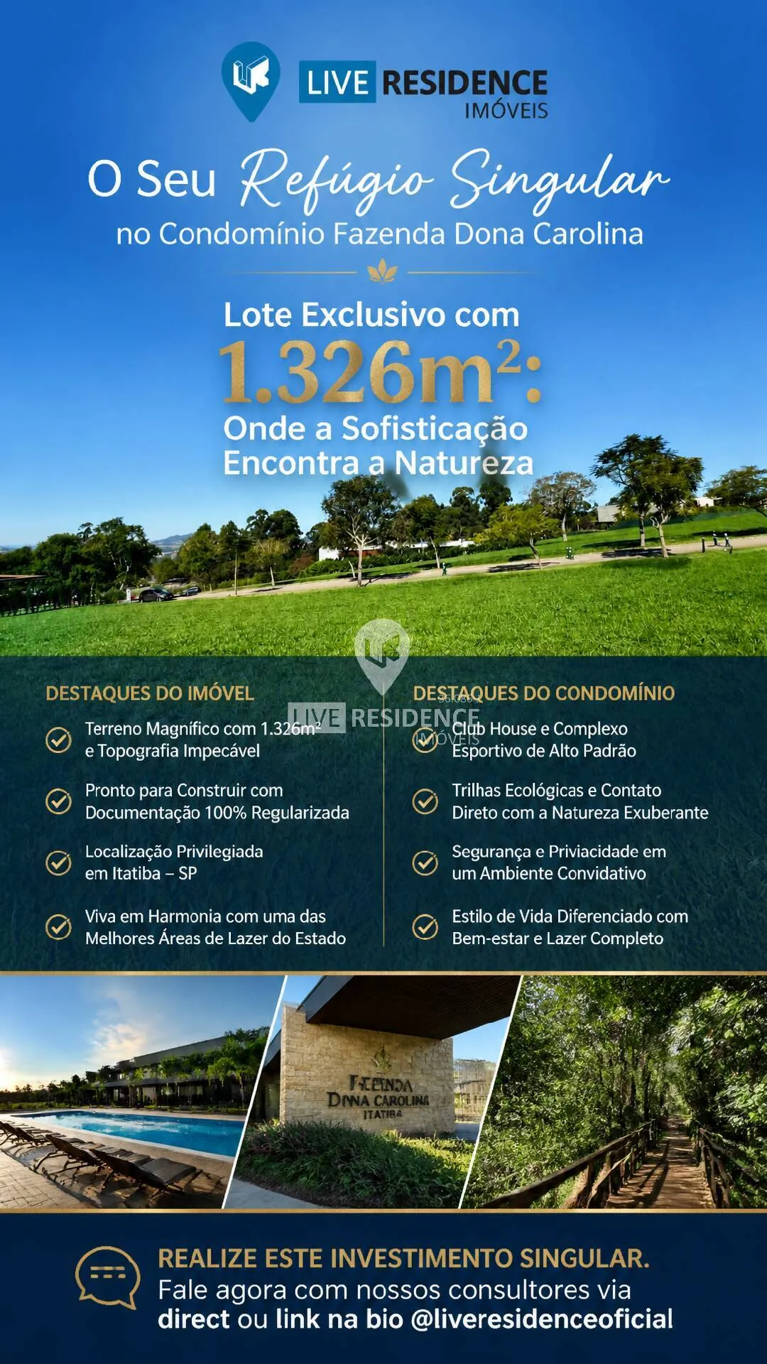 Foto do imóvel Descubra o seu novo lar no Condomínio Fazenda Dona Carolina, em Itatiba/SP!