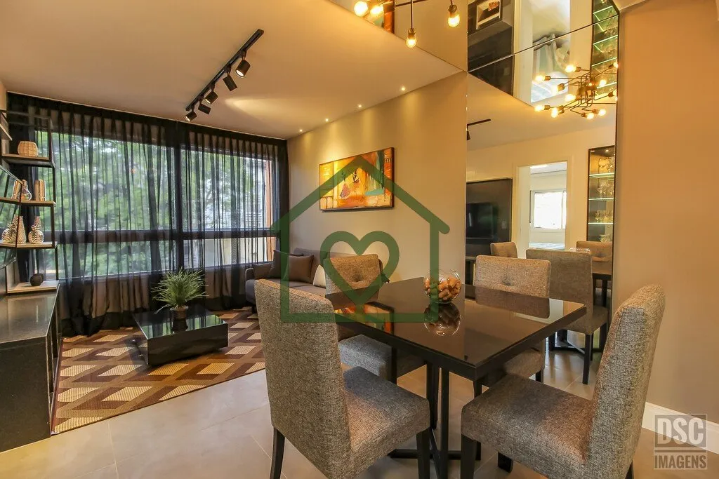 Imagem Residencial com vários opções de apartamento que vão de 1 ou 2 dormitórios, com ou sem suíte, ...