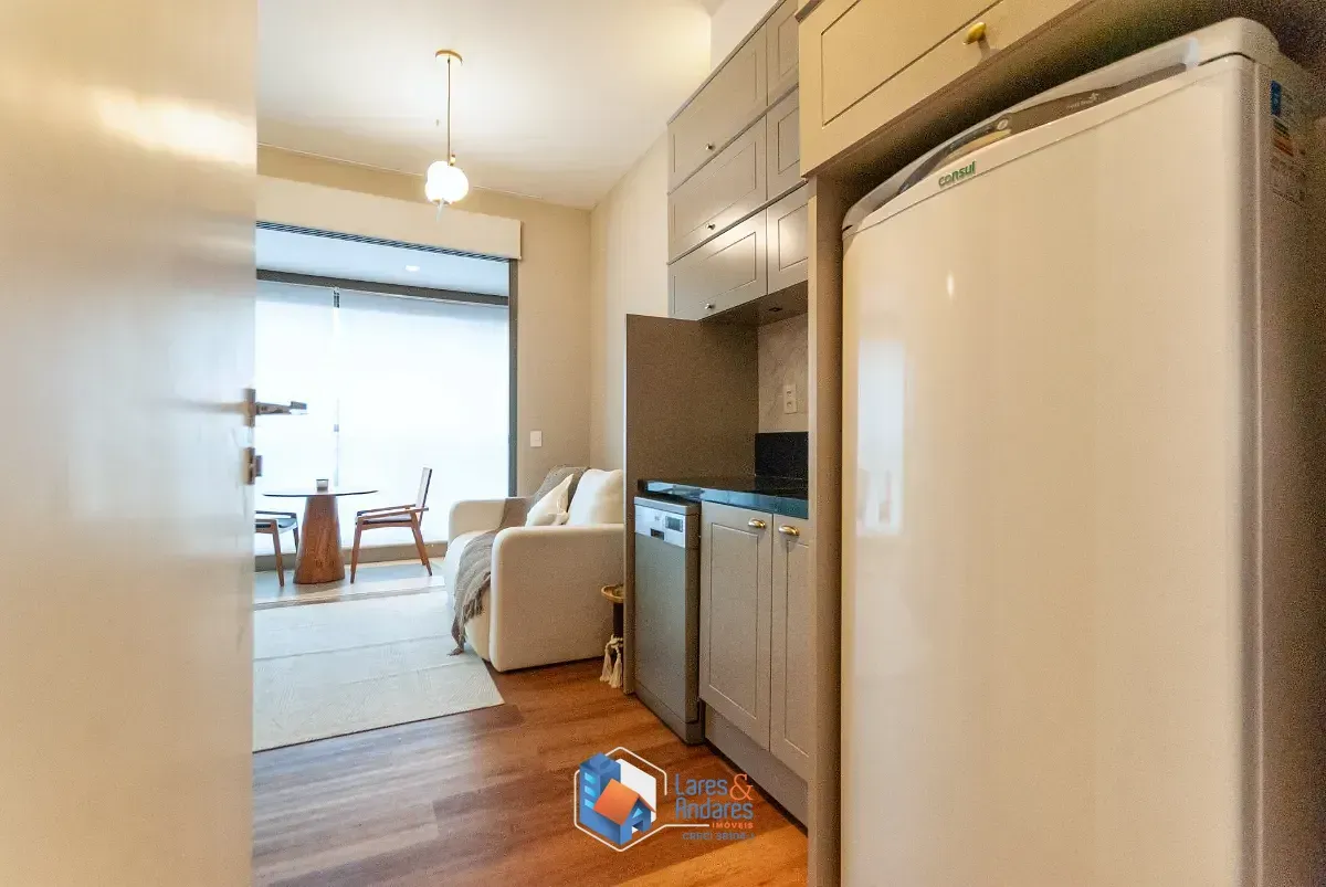 Imagem Apartamento para venda em Vila Nova Conceição com 1 quarto, 35m²