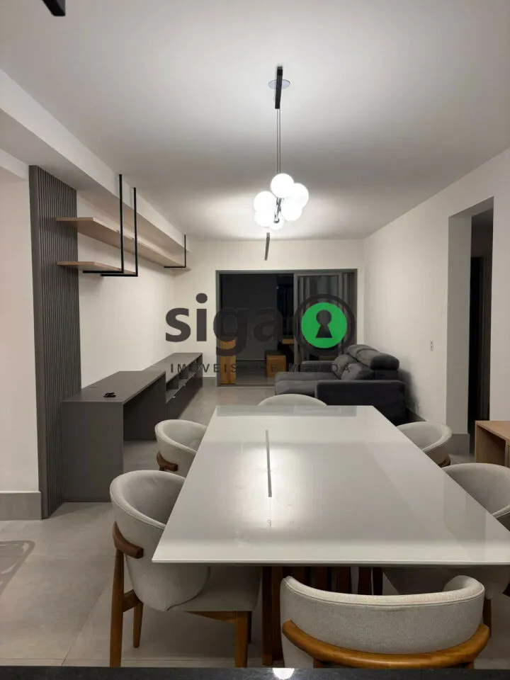 Imagem Apartamento de 128m² com 3 Dormitórios, 2 Vagas e Estrutura Completa.