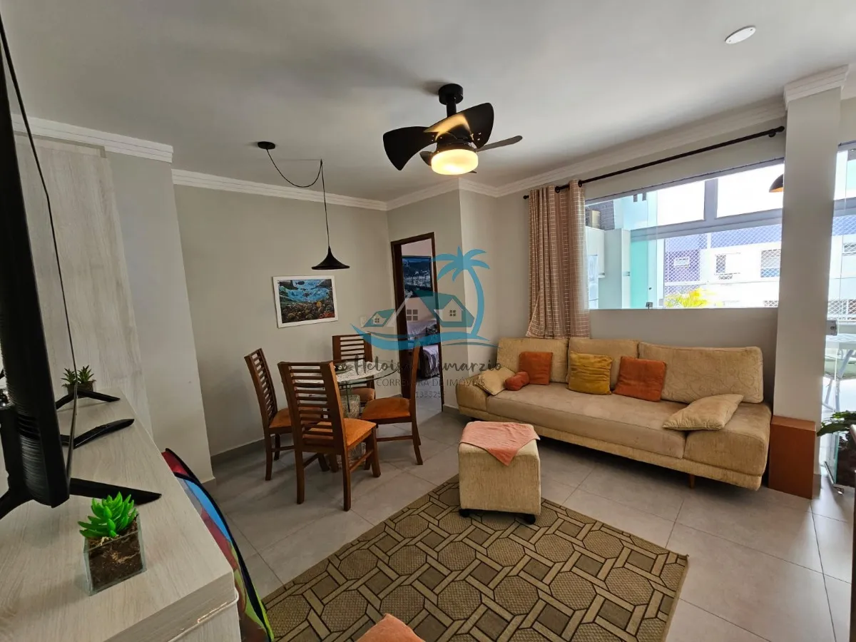 Imagem Belíssima cobertura duplex reformada, com 3 dormitórios, à venda a 350m da orla do Itaguá em Ubatuba.
