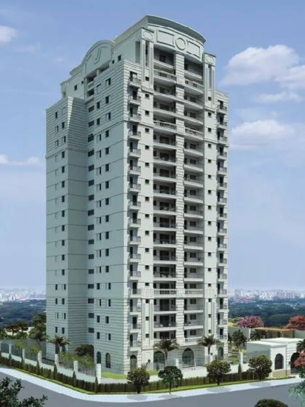 Imagem Apartamento de luxo no Centro de Santo André-SP: 3 quartos, 1 suíte, 2 banheiros, 3 vagas de garagem, 117m² - Condomínio Le Boulevard Residence.