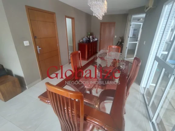 Foto do imóvel Apartamento dos seus sonhos com 3 suítes e dependência de empregada completa sendo 2 quadras da Praia na Pompéia em Santos (SP) por R$.1.400.000,00 !