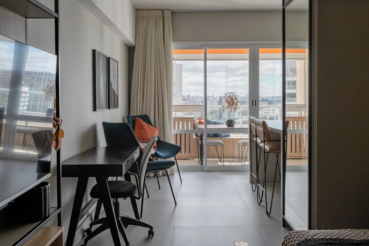 Imagem Apartamento com 1 Quarto para alugar, 48m² - Brooklin