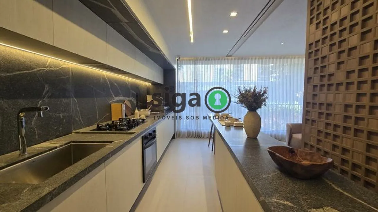 Imagem Apartamento 170 m² no Brooklin, 3 suítes, varanda gourmet, quadra de tênis e lazer completo