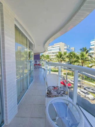 Imagem Apartamento à venda, com 3 dormitórios 1 Suíte 107m² 2 vagas- em Riviera de São Lourenço - Bertioga/SP