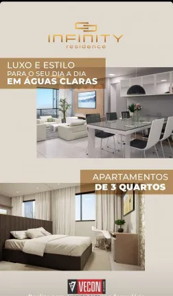 Imagem Apartamento com 3 Quartos à Venda, 91 m² em Sul (Águas Claras) - Brasília