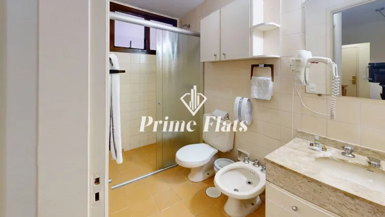 Imagem Flat disponível para locação no Flat London Residence Service no Jardim Paulista, com 42m², 1 dormitório e 1 vaga de garagem