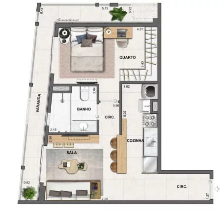Imagem APARTAMENTO RESIDENCIAL em Rio de Janeiro - RJ, Botafogo