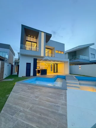 Imagem Casa 4 quartos e 3 suítes no condomínio Boulevard Lagoa