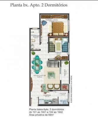 Imagem Apartamento para Venda em Novo Hamburgo / RS no bairro Centro