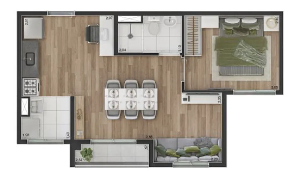Imagem APARTAMENTO RESIDENCIAL em São Paulo - SP, Jardim Egle