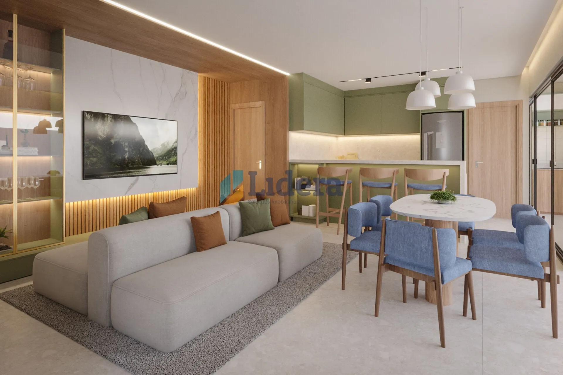 Imagem Apto alto padrão - 80.2m² - 3 quartos - 1 suite com varanda - em intermares, cabedelo/PB