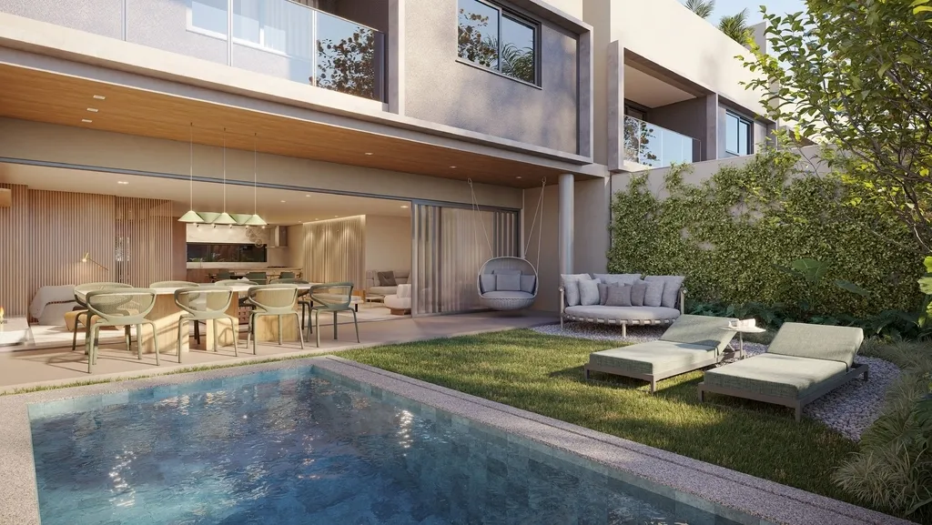 Imagem Um residencial que encanta tanto na arquitetura - com seu rooftop que permite o vislumbre panorâmic...