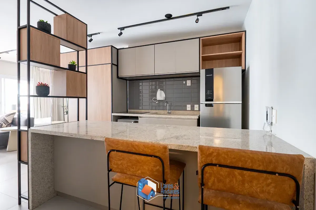 Imagem Studio para venda em Campo Belo com 1 quarto, 45m²