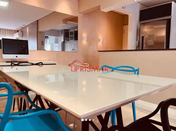 Imagem Vende apartamento mobiliado na Av Ana Costa, Santos/SP