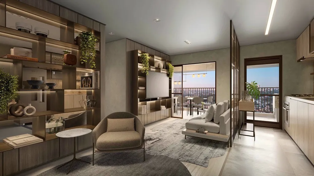 Imagem Apartamento de luxo com 3 quartos e 3 suítes na Vila Anastácio - Condomínio Nova Vivere