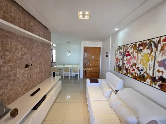 Imagem Apartamento de alto padrão vista mar com duas suítes armários planejados a venda no Horto Florestal