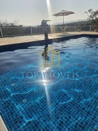 Imagem Maravilhosa chacara duas casas piscina espaço gourmet em condominio fechado