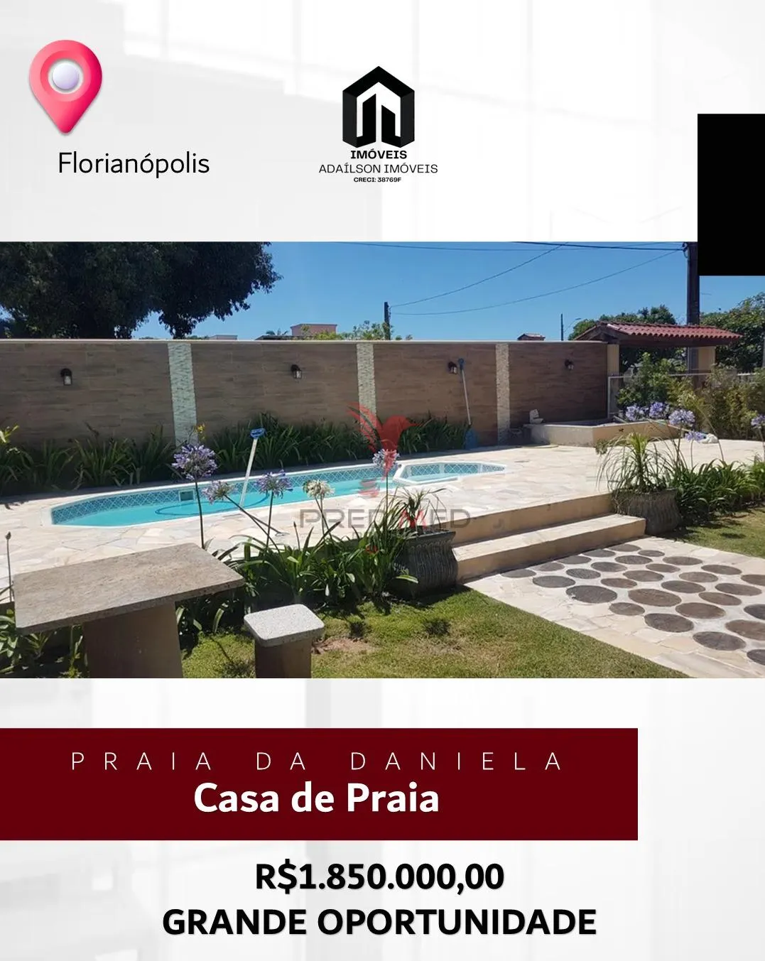 Imagem Casa com 4 Quartos e 3 banheiros à Venda, 201 m² por R$ 1.850.000
