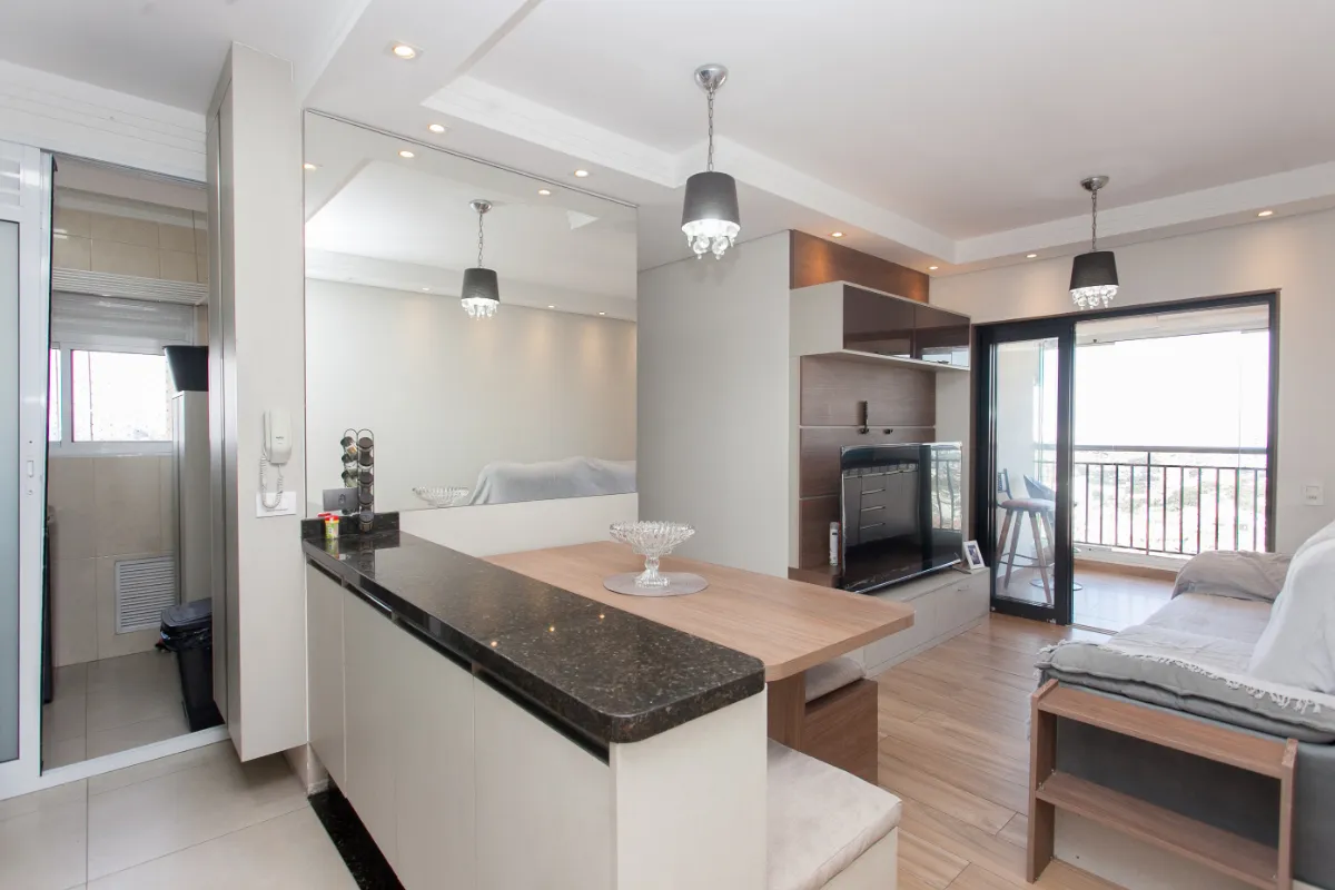 Foto do imóvel Apartamento para venda em Vila Palmeiras com 2 quartos, sendo 1 suíte, 55m2