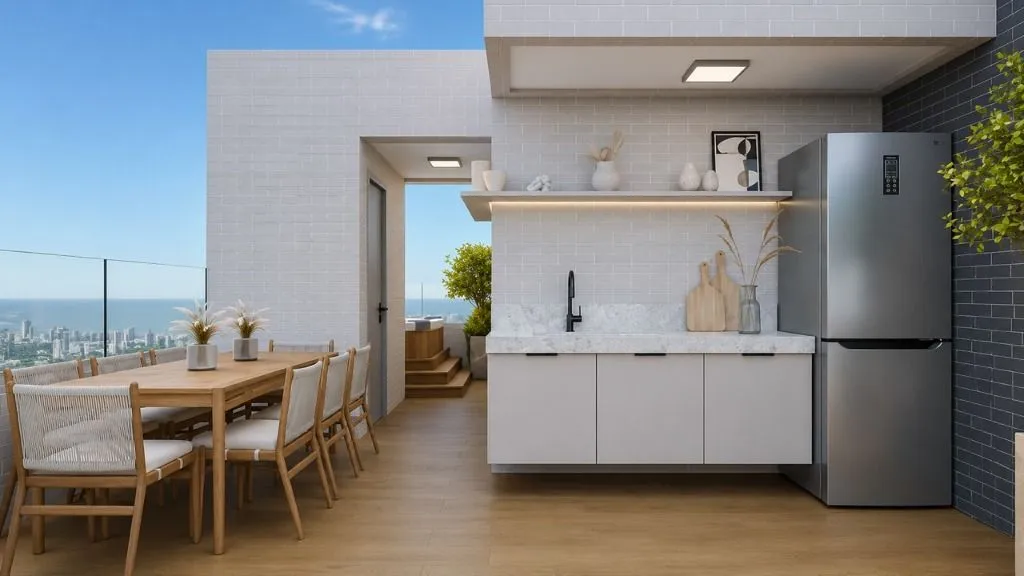 Imagem Apartamento com 2 dormitórios à venda, 46 m² por R$ 341.999,00 - Bancários - João Pessoa/PB